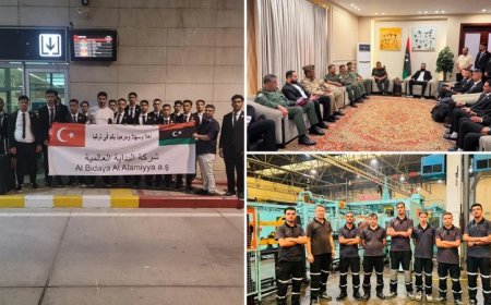 Libya’nın sanayi hamlesinde tarihi adım: 22 genç mühendis adayı eğitim için Türkiye’de